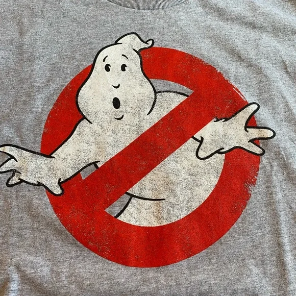 MAD Engine Men’s Gray Ghostbusters Graphic T-shirt - Picture 10 of 14